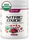 Suppléments de snap en poudre de racine de betterave biologique USDA, supplément d'oxyde nitrique 3-en-1, soutien de la pression artérielle saine et de la circulation sanguine, 250g (Berry mixte)