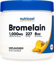 Poudre de bromelain Nutricost 8 OZ - Non-OGM, végétarien, sans gluten