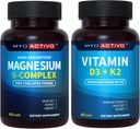 Complexe 5-en-1 de magnésium et vitamine D3 K2
