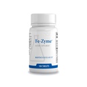 Recherche en biotique Fe-Zyme 25 Milligramme de fer, Zinc et cuivre ajoutés, soutient la production normale de globules rouges, niveaux d'énergie sains 100 comprimés