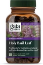 Gaia Herbs Holy Basil Leaf - Utilisé traditionnellement pour soutenir la réponse au stress - Herbe ayurvédique adaptogène* - 120 Liquid Phytocapsules végétaliens (approvisionnement de 60 jours)