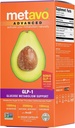 Metavo Advanced GLP-1 Métabolisme Support – Boost Métabolisme, gérer les spikes de glucose et améliorer l'énergie – 90 capsules faciles à avaler