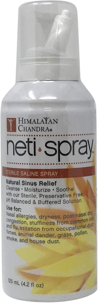 Himalayan Chandra Neti Spray Isotonique Adulte, 4.2 Ounce