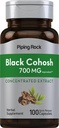 Extrait de racine de Cohosh noir de Rock Pipeping 700 mg de 100 Capsules Concentré