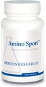 Recherche en biotique Amino Sport Large spectre Acides aminés, acides aminés essentiels, BCAAs, rétablissement sportif, support musculaire maigre 180 capsules