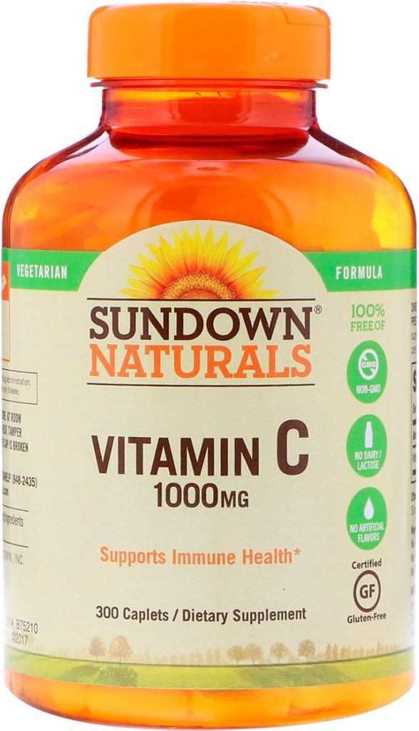 Vitamine C, 1000 Mg, haute puissance, 300 bouteilles de comptage