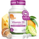 Zahler - Vitamine avancée D3 5000 UI Softgels (120 comte) Kosher Végétarien Végétarien Vitamine D pour le soutien immunitaire, os, dents et santé musculaire - Supplément Vitamine quotidien D3 pour adultes - Easy Swallow V