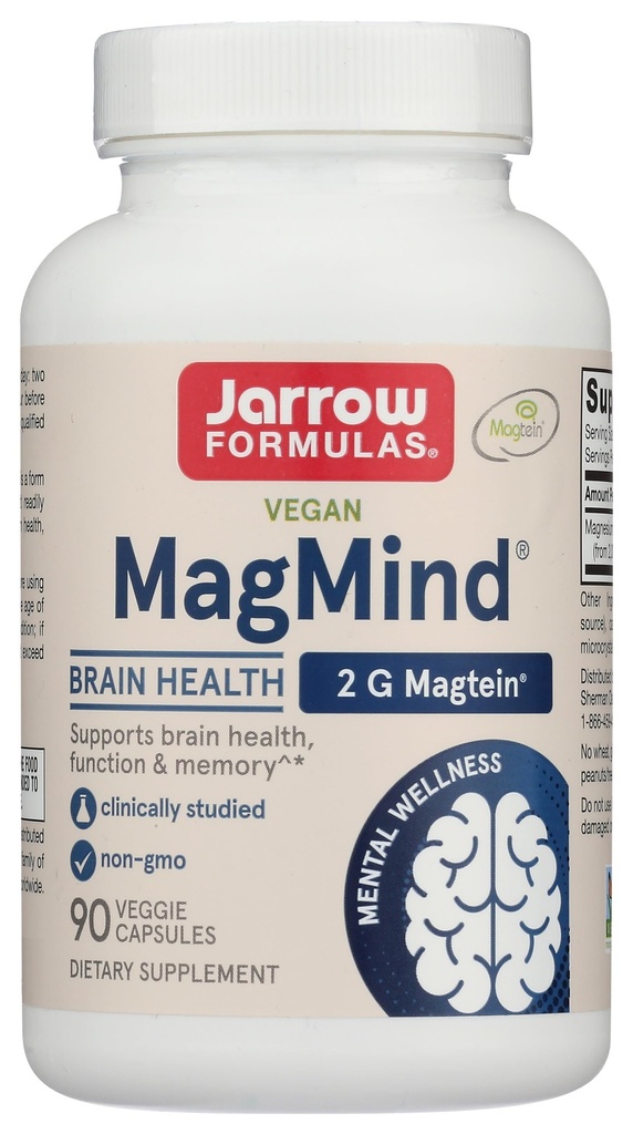 JARROW FORMULAS Magmind Brain Health, 90 CT