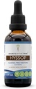 Secrets de la Tribe Hyssop Extrait liquide sans alcool, Hyssop (Hyssopus officinalis) Supplément de teinture aux feuilles séchées et aux fleurs (2 FL OZ)