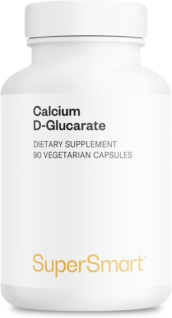 Supersmart - Calcium D-Glucarate 1500 mg par jour - Antioxydant et supplément de détox.