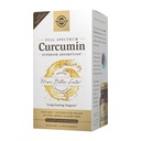 Curcumine de spectre complet de Solgar - 90 LiCaps - Absorption supérieure - Santé cérébrale, articulaire et immunitaire - Non-OGM, végétalien, sans gluten, sans lait - 90 portions