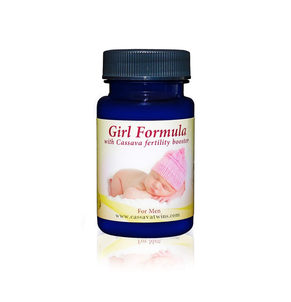 Formule bébé fille pour les hommes avec booster de fertilité Cassava (1)
