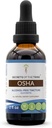 Secrets de la Tribe OSHA Tection Extrait sans alcool, gouttes d'herbes à haute capacité, Teinture faite de OSHA d'élevage responsable Ligusticum porteri Système respiratoire Santé 2 oz