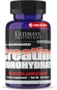 Ultimate Nutrition Non aromatisé en poudre monohydratée de créatine pour hommes et femmes, 120g - Supplément de performance d'entraînement pour la croissance musculaire et le renforcement de la force - Kéto-friendly et sans gluten