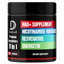 Supplément NAD 11en1 avec nicotinamide Riboside, Quercetin, resvératrol et 8 Plus - 2 mois d'approvisionnement