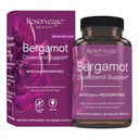 Réserve Beauté Bergamot Cholestérol Support avec Resveratrol - Supplément antioxydant pour le soutien cardiovasculaire et la santé cardiaque - Vegan & Non-OGM - 30 capsules (30 portions)