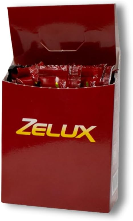 Zelux Supplement Box 8 Sachets - Booster pour la vitalité et la performance - Stamine naturelle - Soutien énergétique - Ingrédients naturels Damiana, Tribulus Terrestri, Ginkgo Biloba, Maca, Korean Red Gingseng