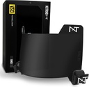 Visière de football Nxtrnd VZR3, Curved Lens Technology, convient aux casques de football pour adultes et jeunes