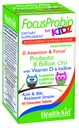 FocusProbio pour Kidz, 60 comprimés à croquer, soutient la fonction cognitive pour l'attention et le focus. Contient de la vitamine D et de l'iode. Filets résistants à l'acide et à la bile. Végétarien