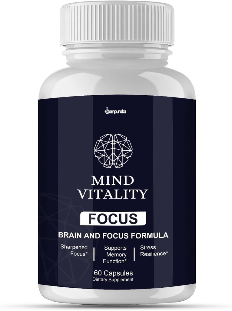 Mindvitality New Advanced Formula Supplement 1 Pack 30 Days Supply