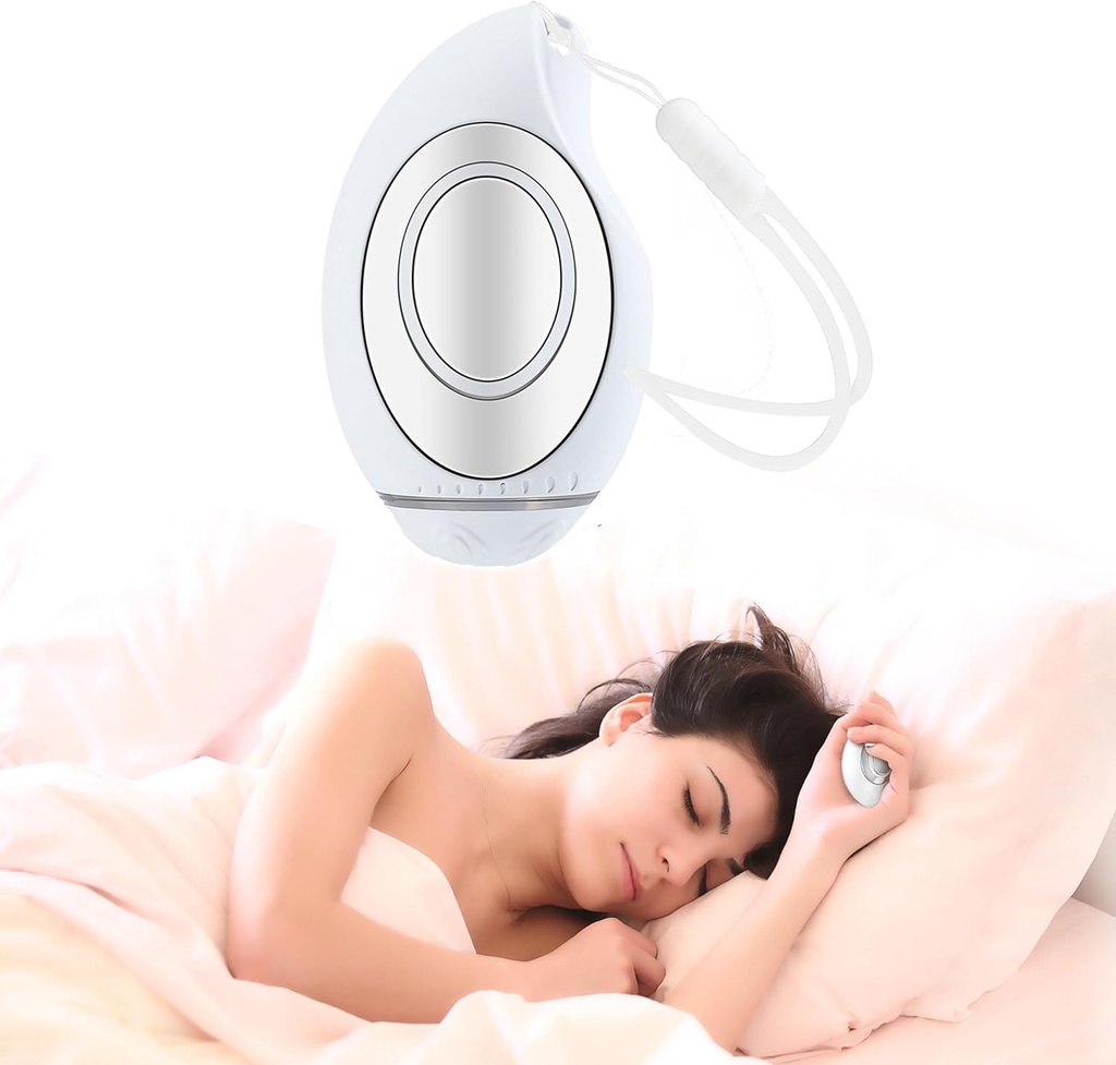 Appareil d'aide au sommeil naturel, outil de relaxation nocturne portatif avec conception portable pour le mieux-être physique et mental - Solution de sommeil profond scientifiquement dosée