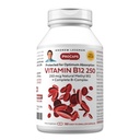 ANDREW MOINSMAN Vitamine B12 250 180 Capsules - Méthylcobalamine protégée contre l'absorption (Coenzyme naturelle vitamine B12), essentielle pour le soutien de l'énergie et du stress, plus complexe B, capsules faciles à avaler
