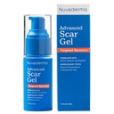 NUVADERMIS Gel de cicatrice en silicone - 1,7 Fl Oz, Gel transparent - Retinol et formule de vitamine E pour les cicatrices chirurgicales - Section C, Tummy Tuck & Keloïde