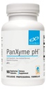 pH XYMOGEN PanXyme - Enzymes digestifs pour la santé de Gut - Supplément enzymatique Amylase, Lipase et Protease - Suppléments santé de Gut pour le soutien de la digestion - Sans gluten + Vegan (90 capsules)