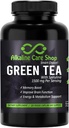 Alkaline Care - Thé vert avec extrait de spiruline 1500mg - Supplément de thé vert ultra-potent à haute absorption avec spiruline - Thé vert pour l'énergie et le métabolisme Capsules de soutien - 120 Capsules
