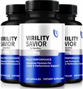 (3 Pack) Virility Savon Capsules pour hommes, VirilitySavior Male Formula, pilules Premium pour Max Performance et Confiance, support tout naturel pour la santé et le bien-être (180 capsules)