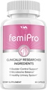 (1 Pack) Probiotiques Femi Pro - FemiPro Advanced Formula Bladder Support, Microbiome Balance, Système urinaire sain, 60 Capsules