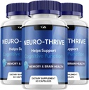 Neuro Thrive Cerveau Supplément Capsules – NeuroThrive Pills, Neuro Thrive Cognitive Support and Reviews, 180 Capsules