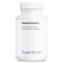 SuperSmart - Iodine naturelle 1000mg par jour (breveté et haute résistance) - Supplément d'iode de Kelp de mer pure - 650ppm d'iode