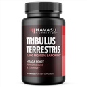 Tribulus Terrestris pour hommes 1000mg (95% Saponins) avec la poudre de racine de maca 500mg - Supplément de support de performance masculine - 90 Compte - Énergie, Vitalité, Endurance - Capsules non OGM - 45 jours d'approvisionnement