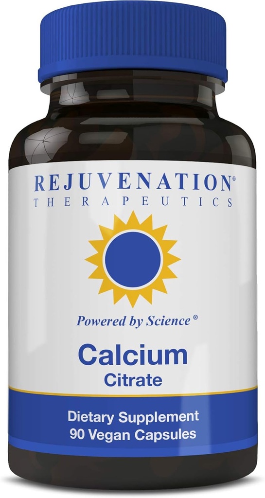 Rejuvenation Thérapeutique Citrate de calcium, 90 Capsules de végétalien