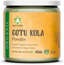 Poudre de Gotu Kola bio - suppléments à base de plantes stimule l'immunité et les sup0ports Digestion - 7,05 Oz / 200g