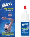 Mack's Dry-n-Clear® Aide au séchage de l'oreille - Swimmers gouttes d'oreilles pour les oreilles enrobées d'eau après la natation, la douche, la plongée sous-marine et le surf - 1 Fl Oz