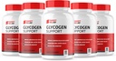 Formule de supplément pour les vaisseaux sanguins, SweetRelief Glycogen Capsules Glycogen en bonne santé Nettoyant avancé des vaisseaux, Glycogen en bon état Examens de soutien du sang (5 Pack)