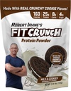 FITCRUNCH Tri-Blend Whey Protein, Keto Friendly, Low Calories, High Protein (18 portions, lait et cookies)