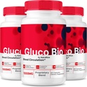 (3 packs) GlucoBio Capsules, supplément officiel de Gluco Bio, toute la formule naturelle pour soutenir la santé et le bien-être dans l'ensemble, pilules vitaminiques premium, critiques de GlucoBio (180 capsules)
