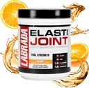 Labrada Nutrition Elastijoint, Orange Flavor, supplément de soutien conjoint de la glucosamine Poudre pour les hommes et les femmes, supplément de soulagement et de santé des os avec MSM, glucosamine Chondritine MSM sans gluten