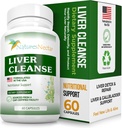 Nature Nectar Liver Cleanse Detox & Repair – Supplément de soutien du foie actif avec le détox du foie de chardon de lait – Aide à réparer et protéger le foie, aide Fatty Liver & Gallbladder Health – 60 Capsules