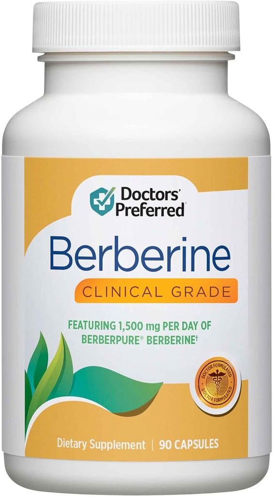 Supplément au grade clinique de la berbère préfermée de DOCTORS - Formule médicale : 1500 mg par jour