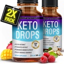 Toplux Keto Diet diminue le supplément kétogénique - Formule Premium pour soutenir la kétose, une meilleure absorption liquide, Garcinia Cambogia, pour les hommes et les femmes