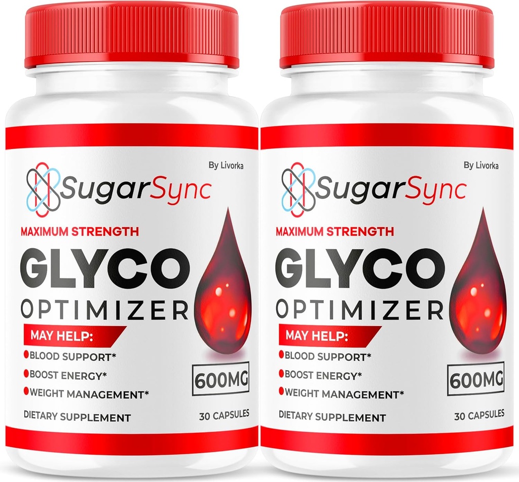 LIVORKA (2 Pack) Sucre Sync Glyco Optimizer, Sucre Sync Glyco Optimizer, Sucre Sync, Sucre Sync Glyco Optimizer, Sucre Sync Glyco Optimizer, Sucre Sync Glyco Optimizer Avis, 60 Capsules