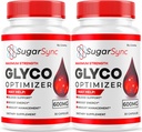 LIVORKA (2 Pack) Sucre Sync Glyco Optimizer, Sucre Sync Glyco Optimizer, Sucre Sync, Sucre Sync Glyco Optimizer, Sucre Sync Glyco Optimizer, Sucre Sync Glyco Optimizer Avis, 60 Capsules