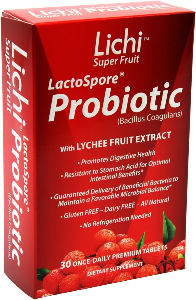 Lactospore Probiotique, 30 Nombre