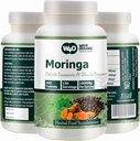 Moringa Tablets with Turmeric and Black Pepper, 300 Pills, 5 Month Supply, 150 Serving, 1000 Mg per Serving. One Capsule with Multiple Benefits - Supports Digestive Health (Pack of 1)