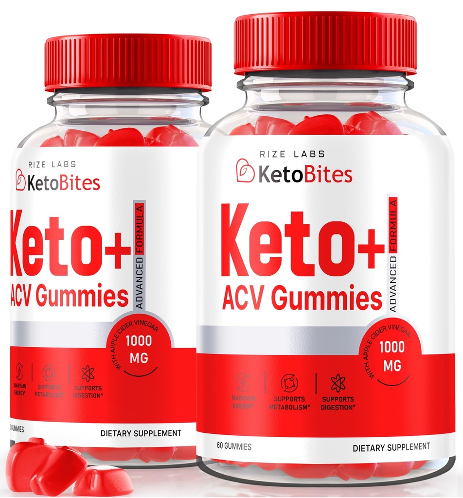 labs de taille - Keto Bites ACV Gummies pour la perte de poids avancée, Supplément de vinaigre de cidre de pomme tout naturel (120 Gummies)