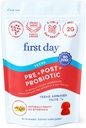 FIRST DAY Teens’ Gut Sustainer Tribiotic Gummies – 3-in-1 Prebiotic, Probiotic & Postbiotic Supplement – Supports Digestive, Skin, Oral & Immune Health, Nutrient Absorption & Growth – 30-Day Supply